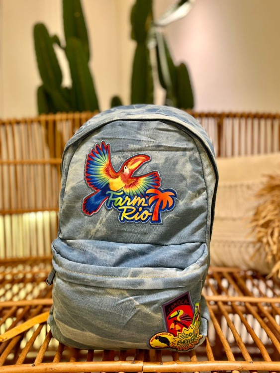 Mochila Xodo Patch Rio Azul