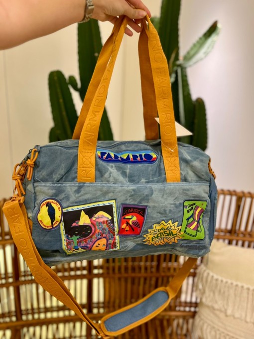 Bolsa Viva Patch Rio Jeans