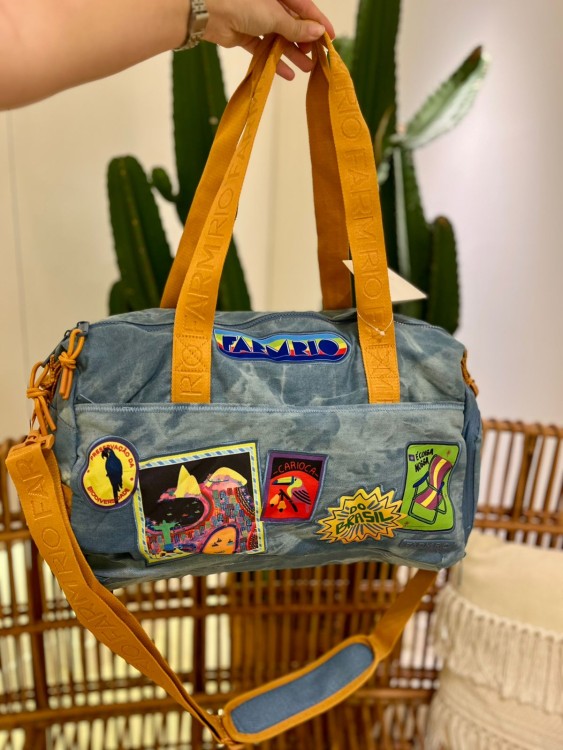 Bolsa Viva Patch Rio Jeans