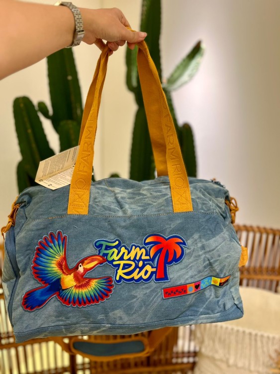 Bolsa Viva Patch Rio Jeans