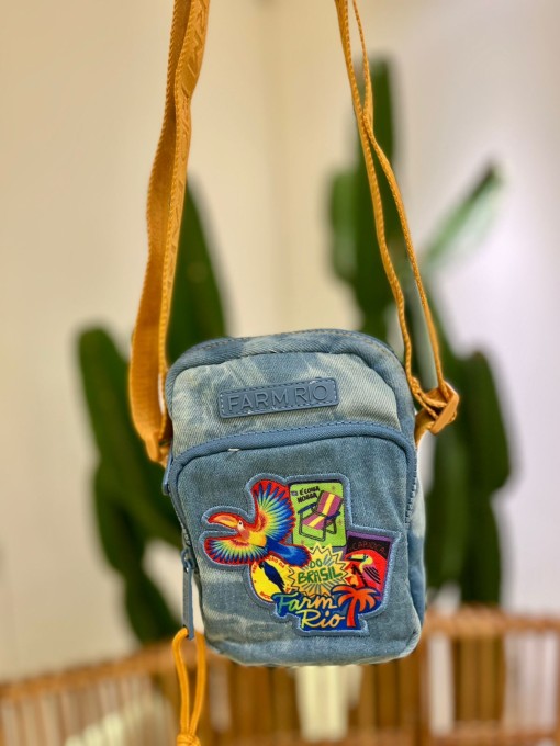 Bolsa Da Gema Patch Rio AZul