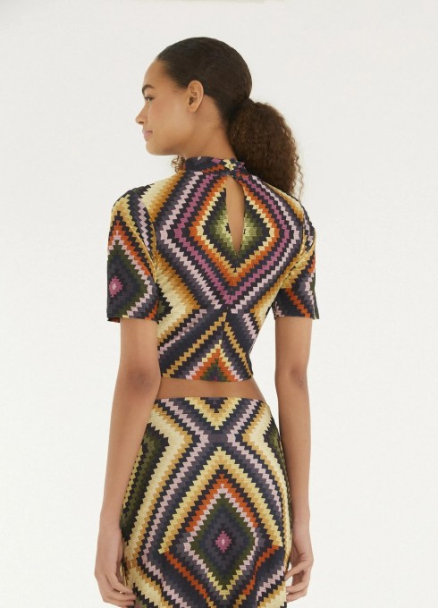 Blusa Cropped Pretti