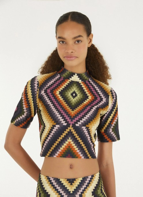 Blusa Cropped Pretti