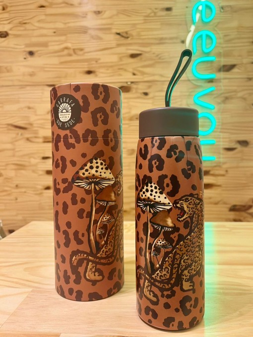 Garrafa Que Sede 500ml Silk Onça