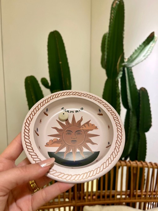 Incensário Astral Off White