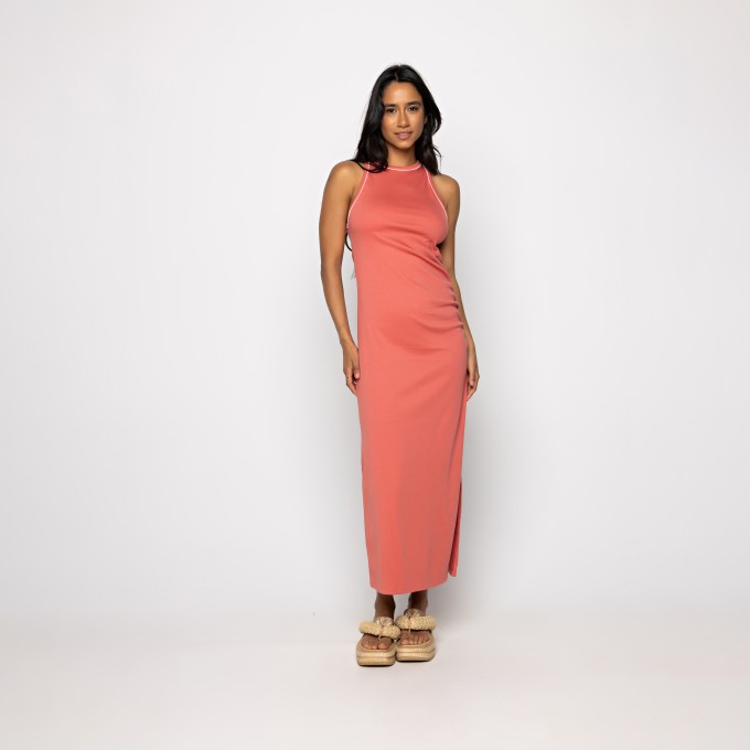 Vestido Recorte Rib