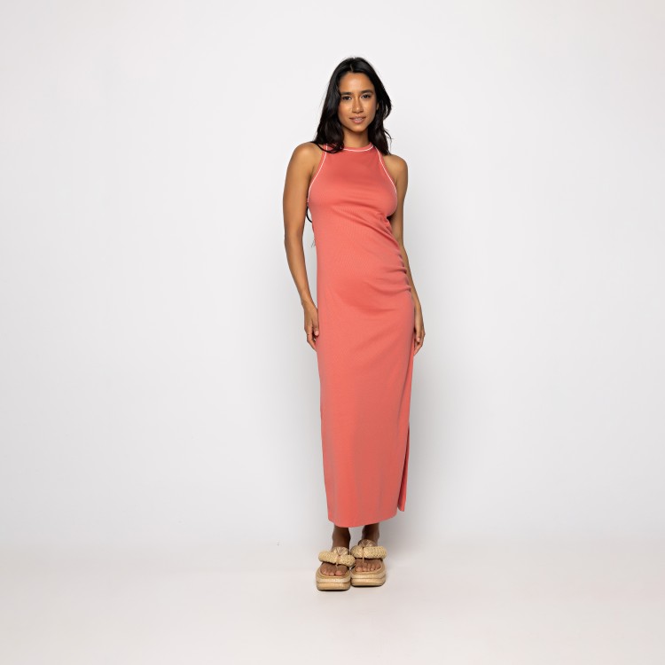 Vestido Recorte Rib