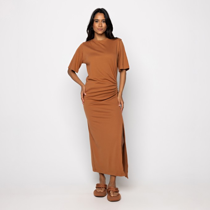 Vestido Cropped Recorte