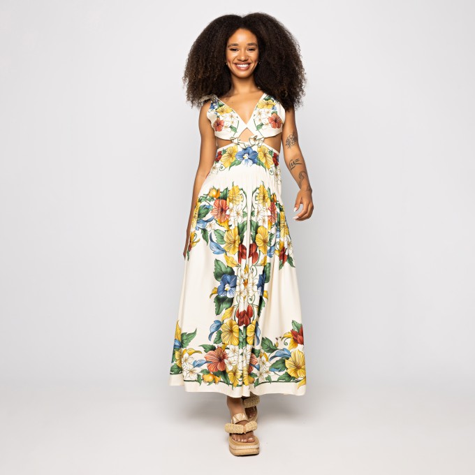 Vestido Longo Tropicalzinho