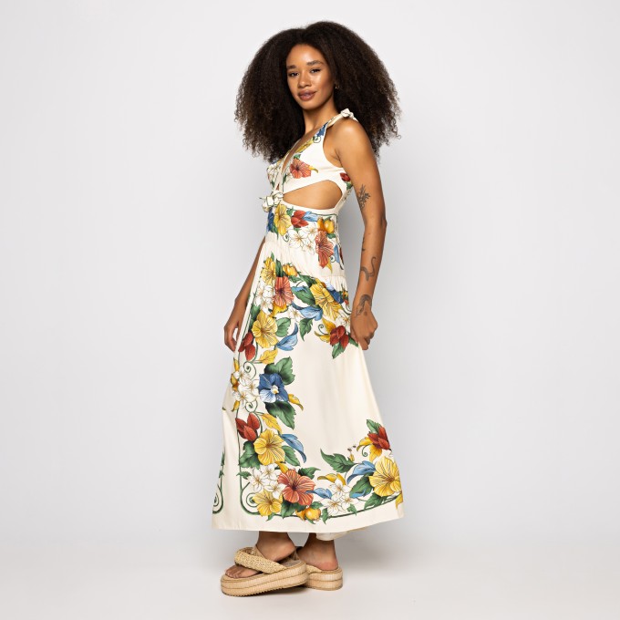 Vestido Longo Tropicalzinho