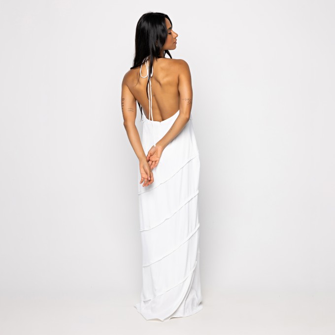 Vestido Frente Única Cetim