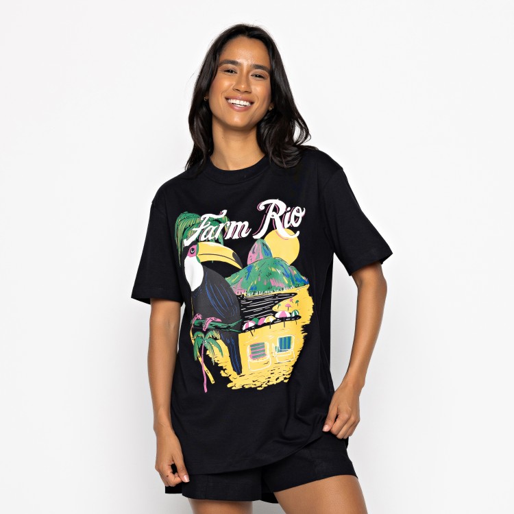 Tshirt Média Tucano Preto