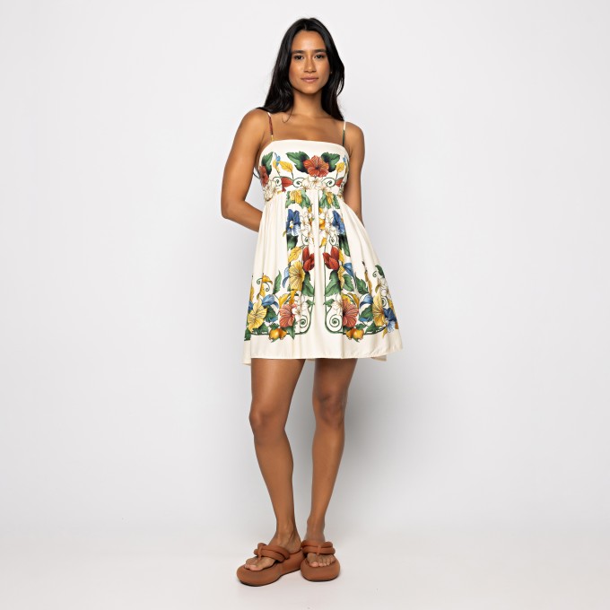 Vestido Curto Tropicalzinho