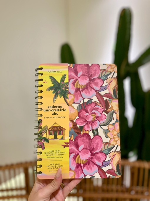 Caderno Universitário Memórias de Verão