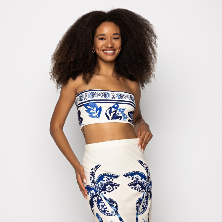 Top Reto Double Concha Gráfica