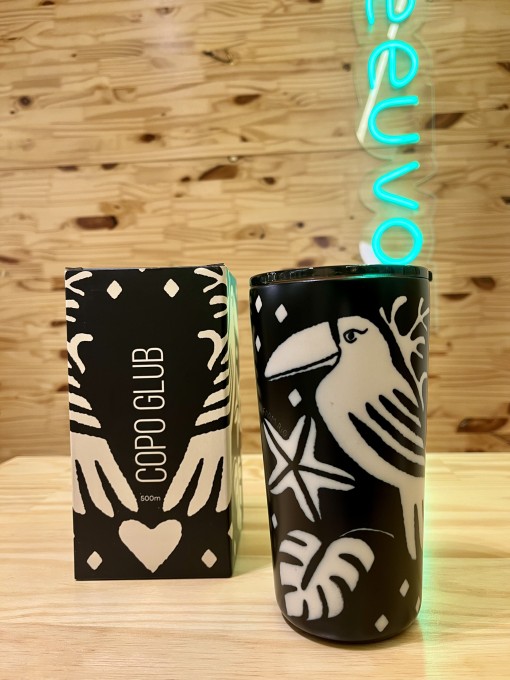 Copo Farm Glub 500ml Lenço Dia e Noite