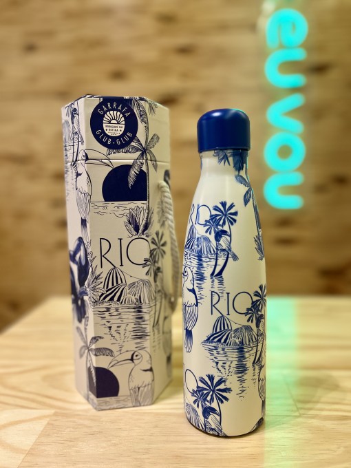 Garrafa Farm Glub Glub 500ml Rio Tucanos Navy