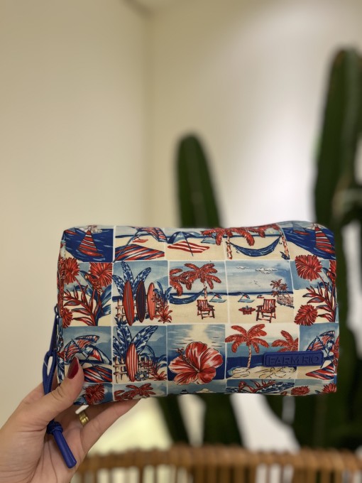 Maxi Necessaire Farm Ora Bolas M Diário de verão