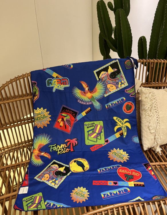 Toalaha Farm Tchibum Rainbow X Patch Azul