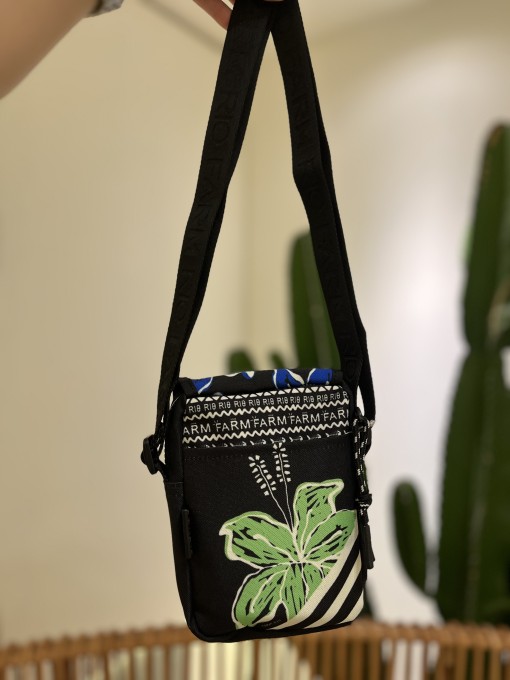 Bolsa Farm Fervo Hibisco Surfarm Azul