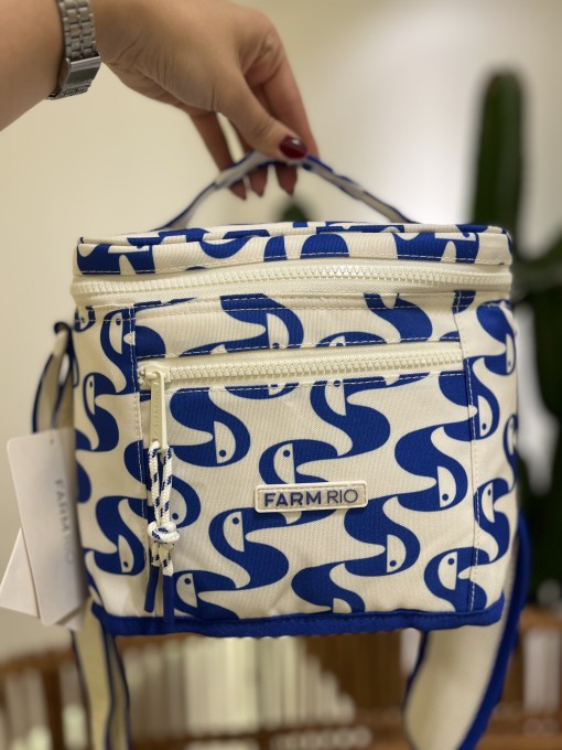 Mini Cooler Farm Farofa Coqueiro de Flor