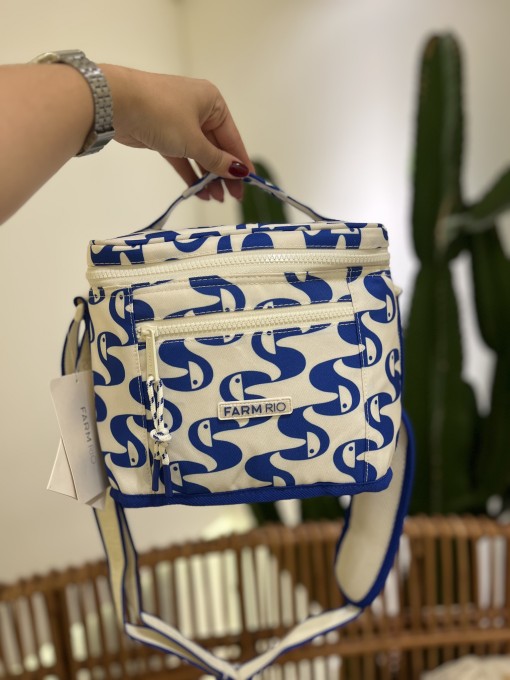 Mini Cooler Farm Farofa Coqueiro de Flor