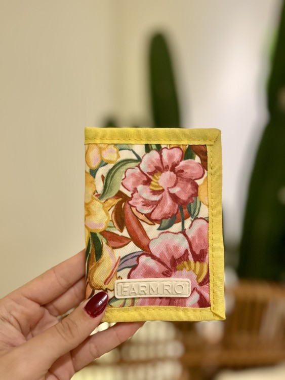 Carteira Dindin Folhagem de Inverno