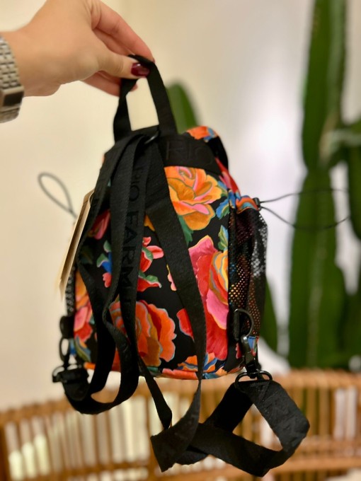 Bolsa Farm Pipoquinha Rosas Pintadas