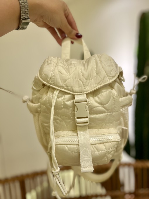 Bolsa Farm Pipoquinha Lisos Puffer Off White
