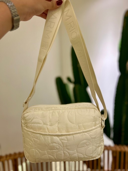 Bolsa Farm Lisos Puffer Off White