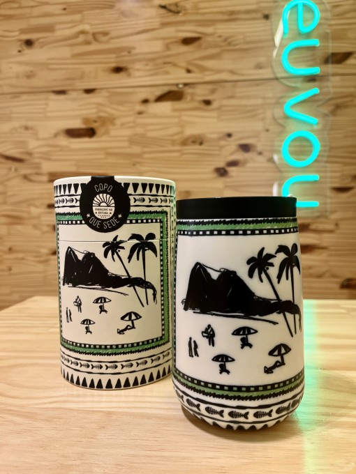 Copo Farm Que Sede 450ml Surfarm Lenço