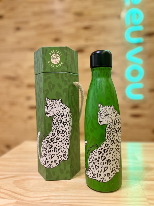 Garrafa Farm GlubGlub 500ml Onça Urbana