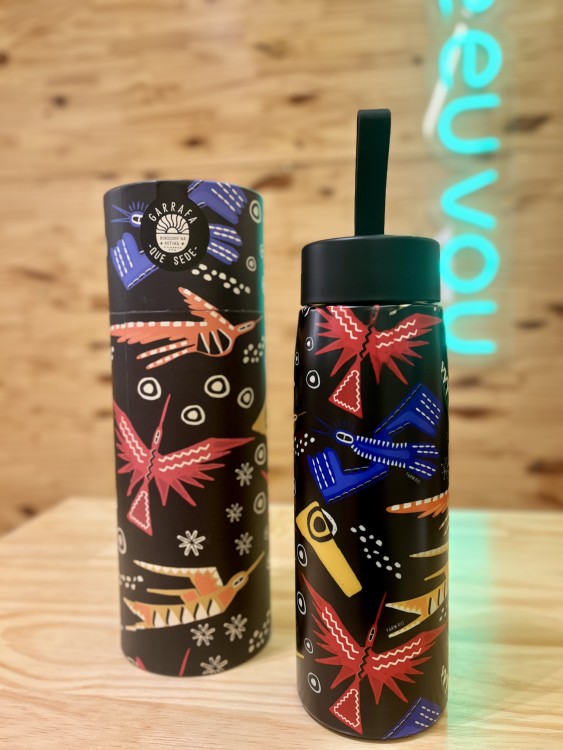 Garrafa Farm Que Sede 750ml Beija Flor Urbano