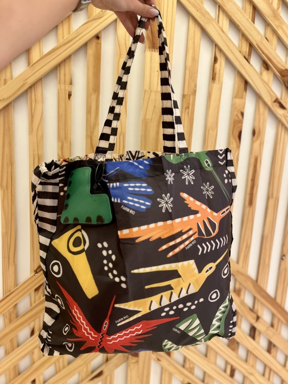 Bolsinha Farm Me Leva Beija Flor Urbano