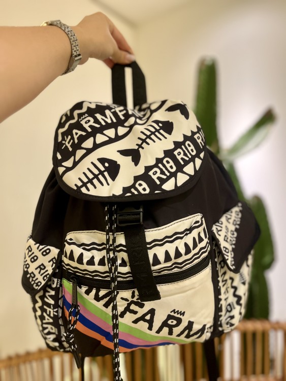 Bolsa Farm Pipoca Tipográfico Farm