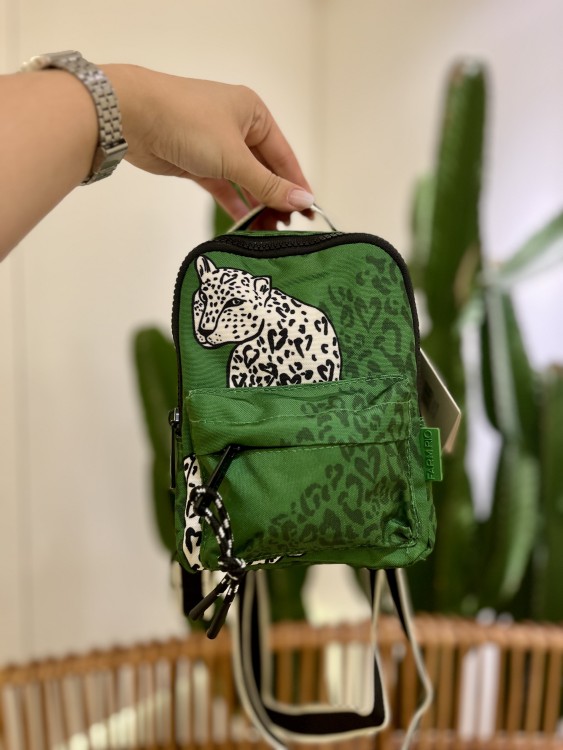 Mini Mochila Farm Borogodó Onça urbana