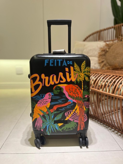 Mala Farm Me Leva Rígida P Feita de Brasil