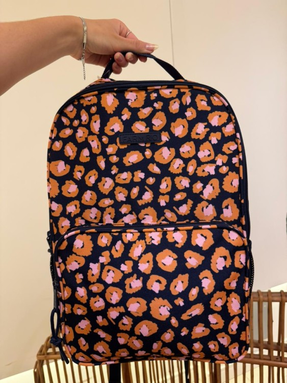 Mochila Farm Me Leva Leopard Pop