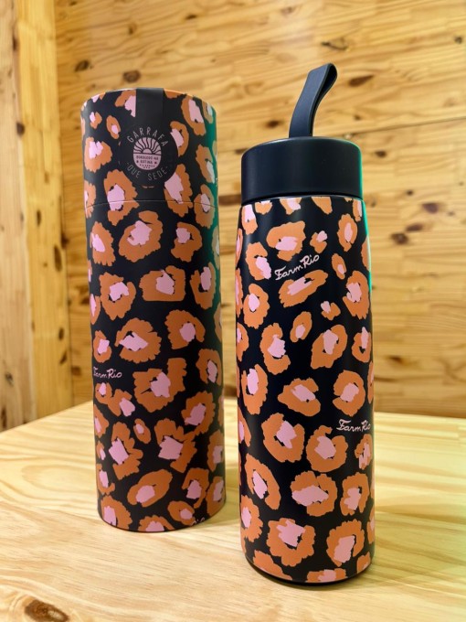 Garrafa Farm Que Sede 750ml Leopard Pop
