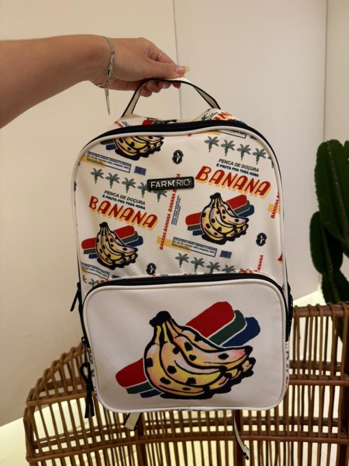 Mochila Farm Me Leva Banana da Feira