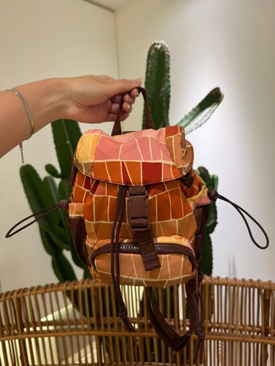 Bolsa Farm Pipoquinha Listra Mosaico