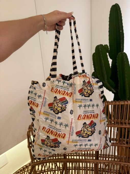 Bolsinha Farm Me Leva Banana da Feira