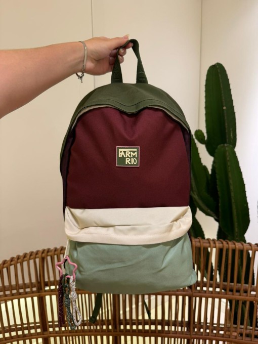 Mochila Farm Xodó Colorblocking