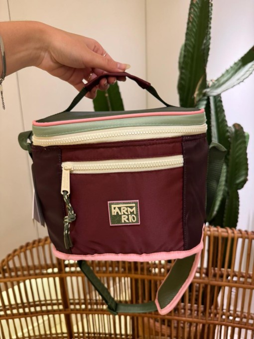 Mini Cooler Farm Farofa Colorblocking