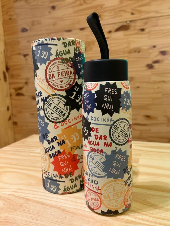 Garrafa Farm Que Sede 500ml Da Feira