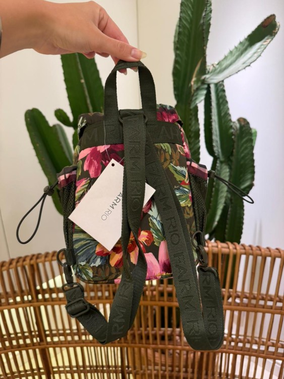 Bolsa Farm Pipoquinha Painted Flowers