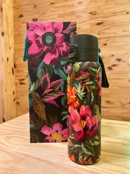 Garrafa Farm Etc 850ml Painted Flowers