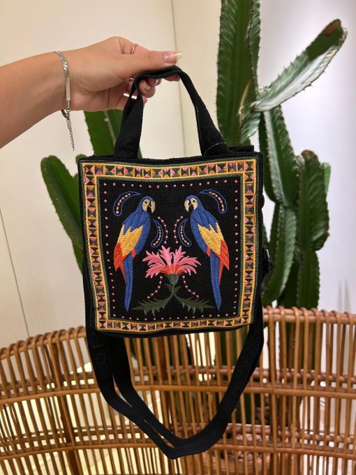 Bolsa Farm Mimo Paraíso Bordado