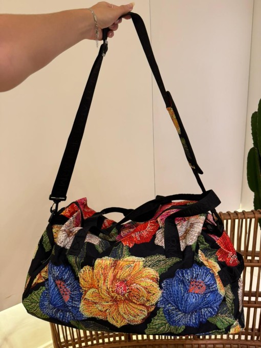 Bolsa Farm Findi Borogodó Floral Paraíso