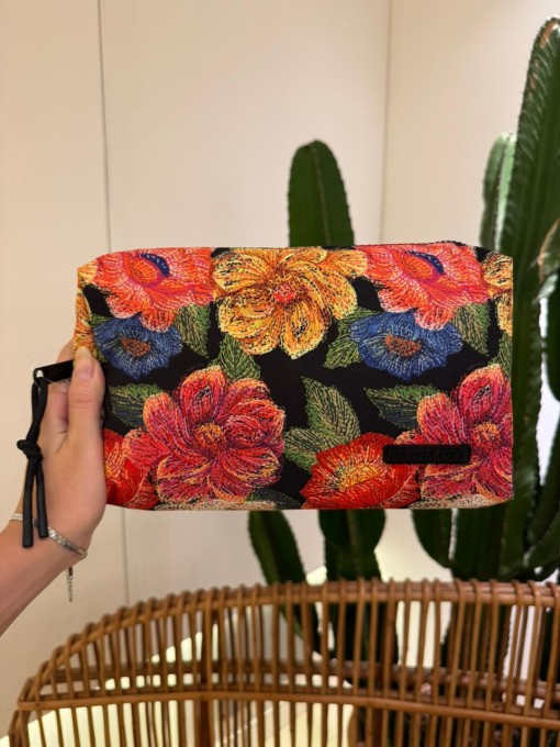 Maxi Necessaire Farm Ora Bolas G Floral Paraíso